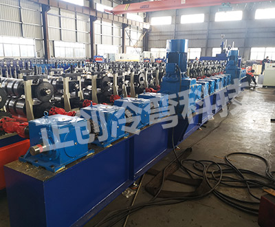 雙波護(hù)欄板成型機